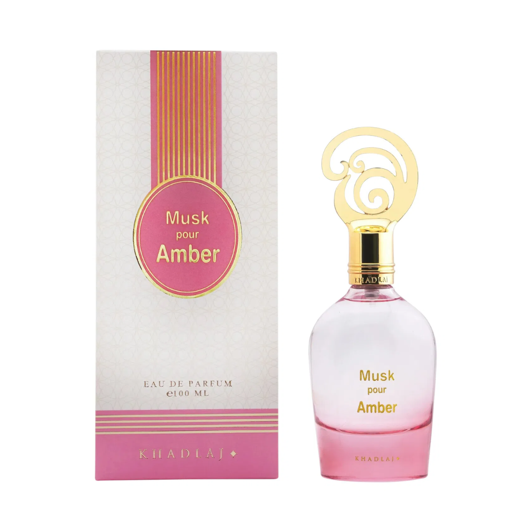 KHADLAJ SPRAY MUSK POUR AMBER EDP 100ML