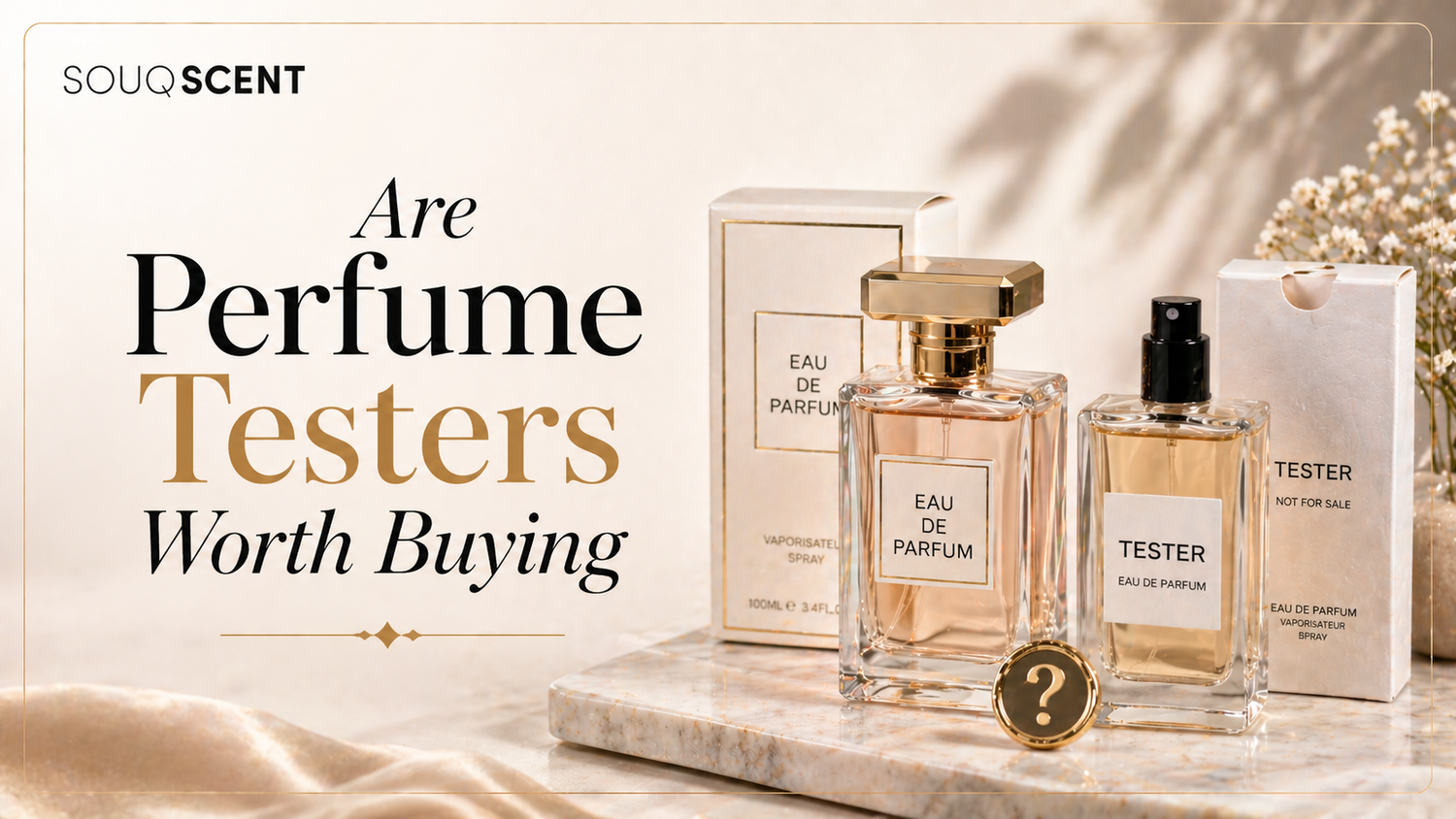 Are Perfume Testers Original and Worth Buying? (2026 Guide)