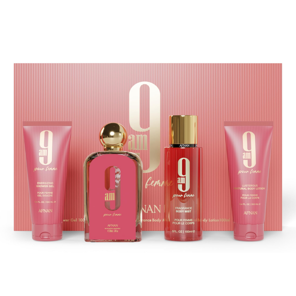 AFNAN GIFTSET 9 AM FEMME